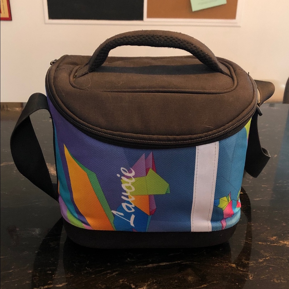 Colorful Geometric Print Lavoie lunch box